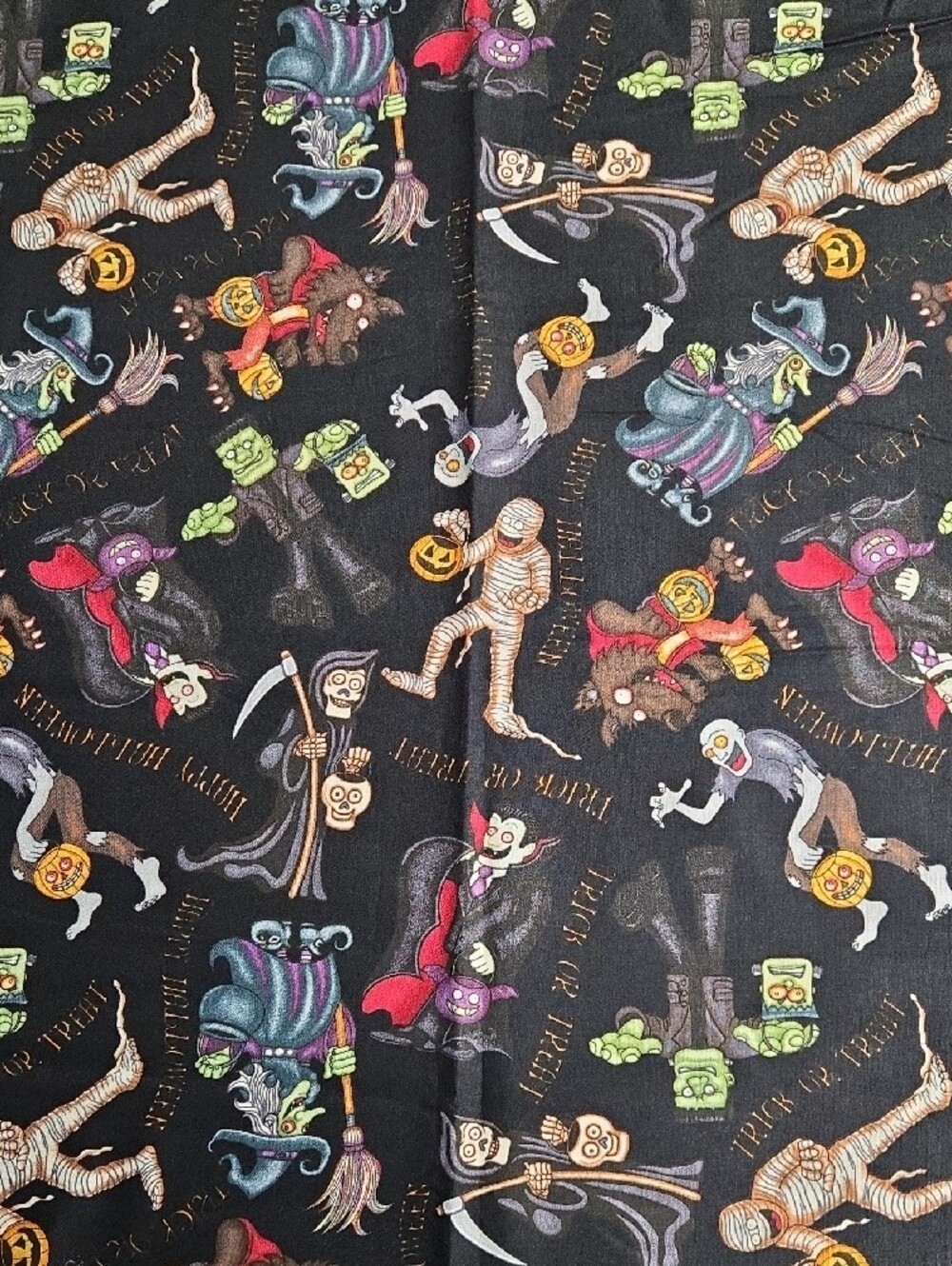 ๐๐๐A Haunting We Will Go by Dan Morris 2014 RJR Fabrics 14"x44" - Picture 2 of 6